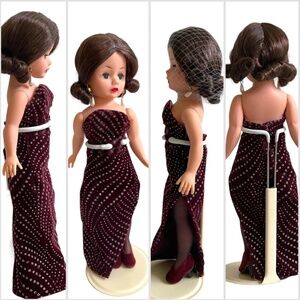 The Madame Alexander Burgundy Waltz Doll